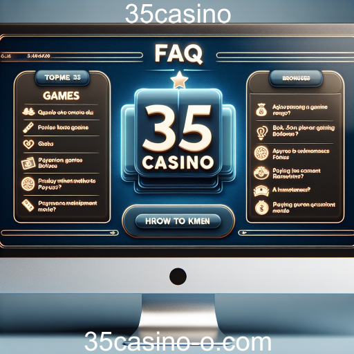 Desvendando as FAQs do 35casino: Tudo que Você Precisa Saber